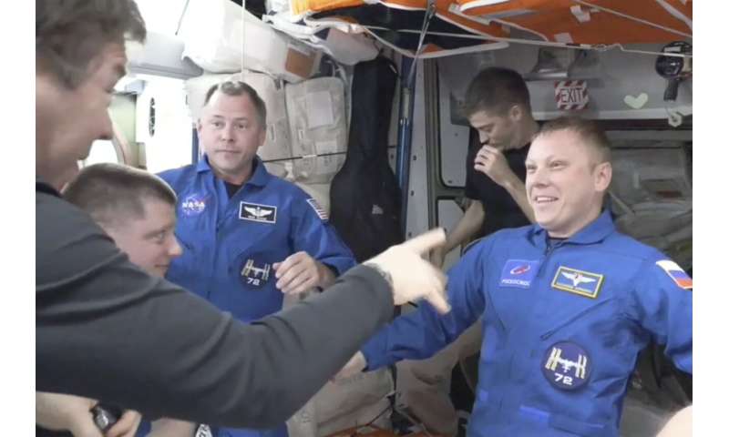 Stuck NASA astronauts welcome SpaceX capsule that'll bring them home next year