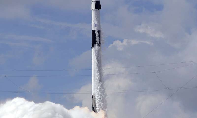 Stuck NASA astronauts welcome SpaceX capsule that'll bring them home next year