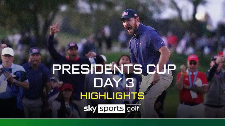 Presidents Cup | Day Three highlights