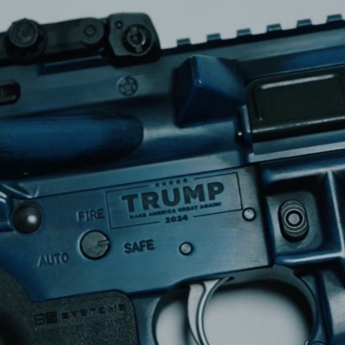 Detail on the MAGA Patriot AR-15