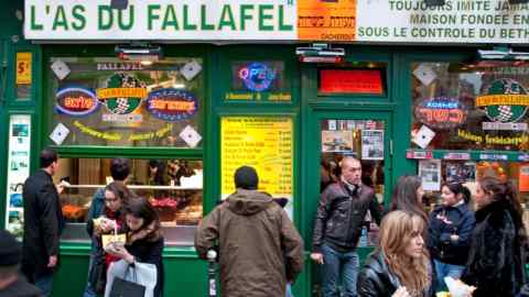 L’As du Fallafel in Le Marais, Paris