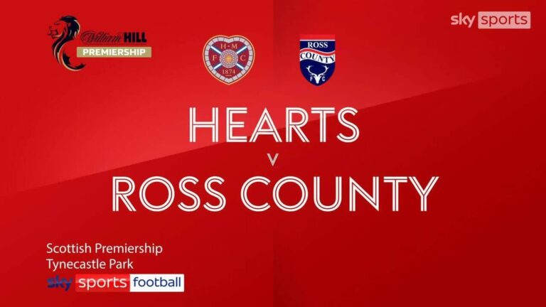 Hearts 1-1 Ross County