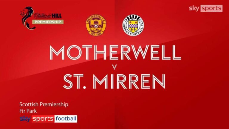 Motherwell 2-1 St Mirren