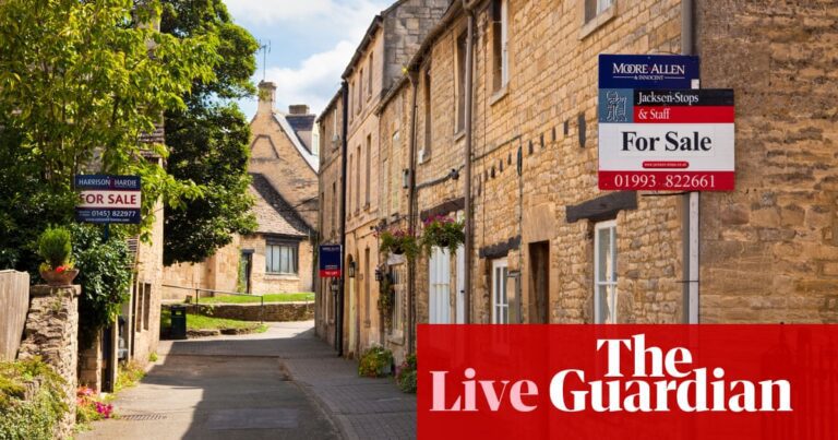 UK house prices rise at fastest pace in two years; D-day for Rightmove takeover – business live | Business