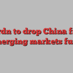 Abrdn to drop China from emerging markets fund