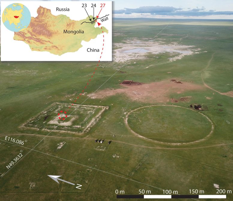 Excavation Site in Northeastern Mongolia