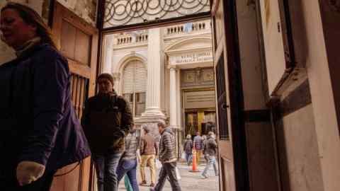 The Central Bank of Argentina in Buenos Aires, Argentina