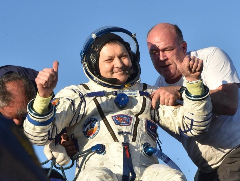 Oleg Kononenko After Landing