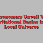 Astronomers Unveil Vast Gravitational Basins in the Local Universe