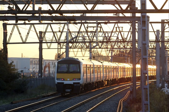 A Greater Anglia rail passenger train