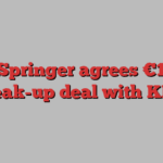 Axel Springer agrees €13.5bn break-up deal with KKR