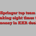 Axel Springer top team close to making eight times their money in KKR deal