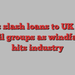 Banks slash loans to UK North Sea oil groups as windfall tax hits industry