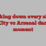 Breaking down every single Man City vs Arsenal dark arts moment