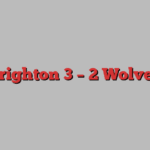 Brighton 3 – 2 Wolves