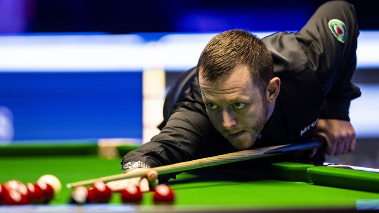 Mark Allen was unhappy with playing conditions at the British Open