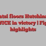 Buatsi floors Hutchinson TWICE in victory | Fight highlights