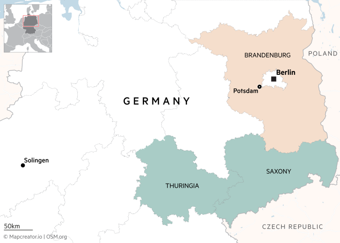 Germany map