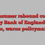 Consumer rebound could delay Bank of England rate cuts, warns policymaker