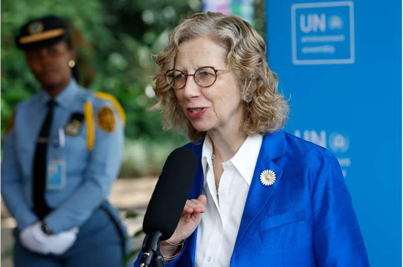 UN environment chief Inger Andersen said she was hopeful final negotiations on a plastic pollution treaty in November would be successful