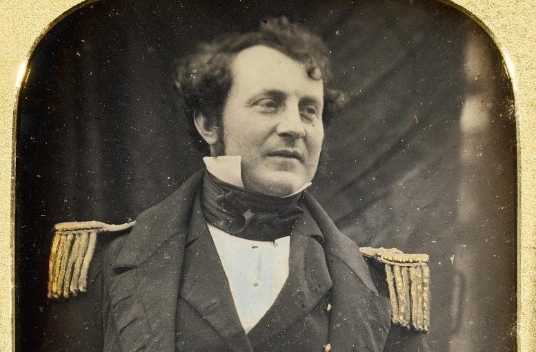 Daguerreotype of Captain James Fitzjames