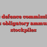 EU’s defence commissioner wants obligatory ammunition stockpiles