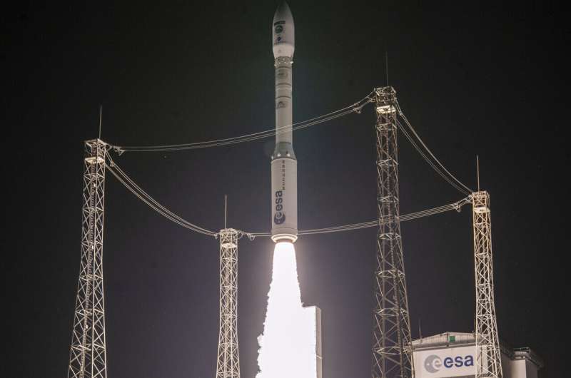 Europe's Vega rocket launches in French Guiana