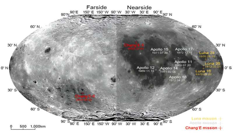 Chinese scientists analyze first lunar farside samples collected from the other half of the moon