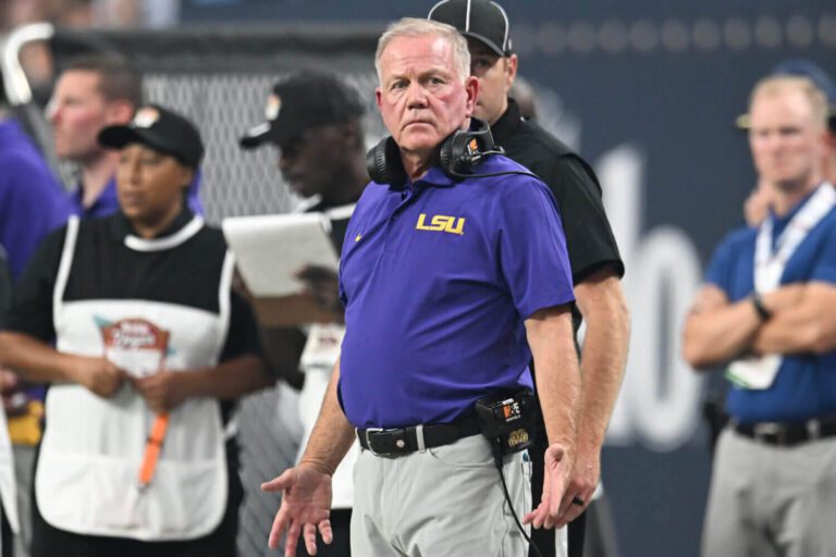 Why is Brian Kelly so ‘angry’? Because LSU’s Week 1 woes are now an existential crisis