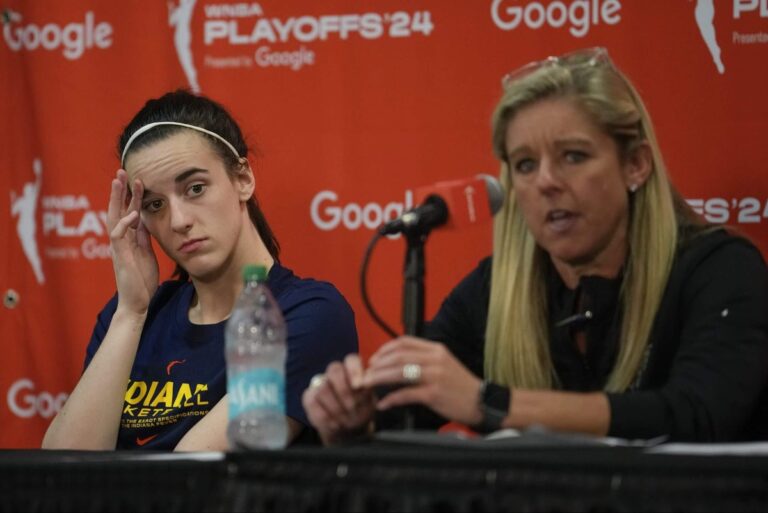 Caitlin Clark joins Fever in condemning ‘hateful comments and threats’ toward WNBA players