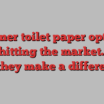 Greener toilet paper options are hitting the market. But will they make a difference?