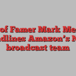 Hall of Famer Mark Messier headlines Amazon’s NHL broadcast team