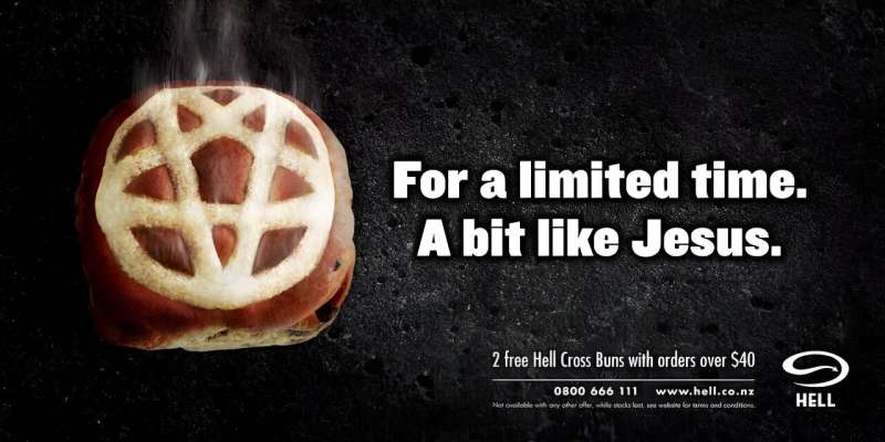 Ads from Hell: how a pizza brand's marketing reveals NZ's shifting religious attitudes