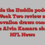 Inside the Huddle podcast: NFL Week Two review as Tua Tagovailoa draws concern while Alvin Kamara shines | NFL News