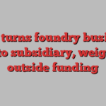 Intel turns foundry business into subsidiary, weighs outside funding