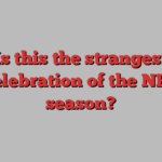 Is this the strangest celebration of the NFL season?