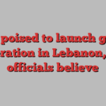 Israel poised to launch ground operation in Lebanon, US officials believe