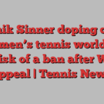 Jannik Sinner doping case: Why men’s tennis world No 1 is at risk of a ban after WADA appeal | Tennis News