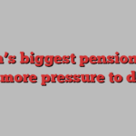 Japan’s biggest pension fund faces more pressure to deliver