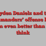 Jayden Daniels and the Commanders’ offense have been even better than you think