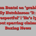 Joshua Buatsi on ‘grabbing’ Willy Hutchinson: ‘It got disrespectful’ | ‘He’s lying about sparring claims!’ | Boxing News