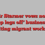 Keir Starmer vows not to ‘chop legs off’ business by halting migrant workers