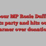 Labour MP Rosie Duffield quits party and hits out at Starmer over donations