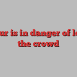 Labour is in danger of losing the crowd