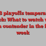 MLB playoffs temperature check: What to watch with each contender in the final week