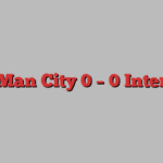 Man City 0 – 0 Inter