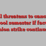 McGill threatens to cancel law school semester if faculty union strike continues