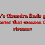 NASA’s Chandra finds galaxy cluster that crosses the streams