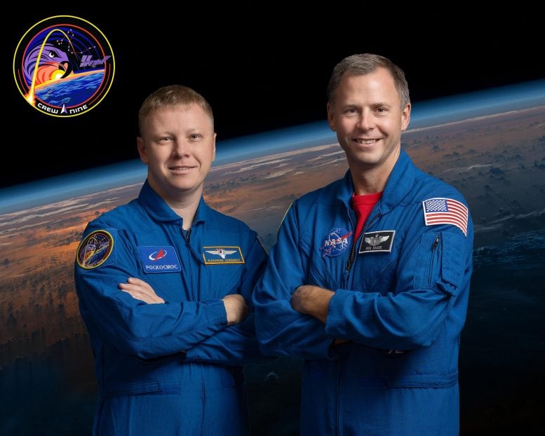 SpaceX Crew-9 Members Pose for Official Crew Portrait