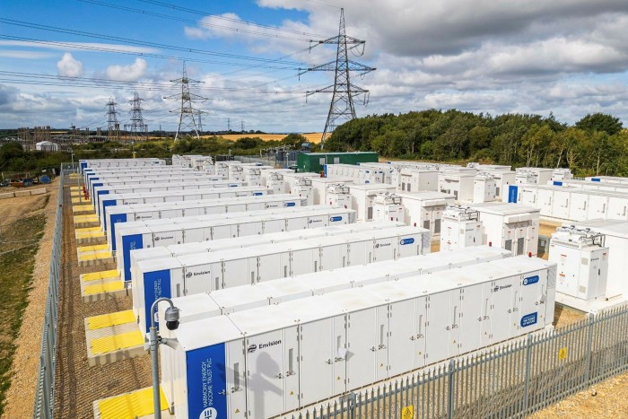 Harmony Energy’s battery storage facility in Durham